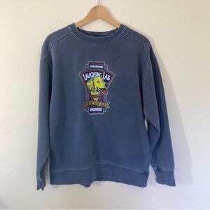Blue Crewneck Laughing Lab Sweatshirt